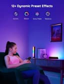 Govee LED Light Bars, Smart WiFi RGBIC TV Backlight, Gaming Lights with Scene and Music Modes, Play Light Bar for PC, TV, Room Decoration, Work with Alexa & Google Assistant - 7