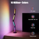 Electight Desk Lamp RGB Smart IC, 360° Foldable LED Table Lamp, 16 Million DIY Colors Bright Light, Music Sync, Dimmable,Timer Setting for Living Room, Gaming Room, Bedroom - 3