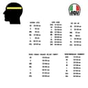AGV K6 Negro Brillante Casco Integral De Moto Talla S - 2