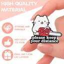 COYUN 2 Pcs Spille Gioiello Per Vestiti,Spille Da Giacca,Spilla Smaltate Spilla a Forma Di Animale Cartoon Pin Spillas Da Bavero Per Gatti,Spilles Zaino,Spillette Per Artigianato Diy Maglione Cappello - 2