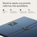 Withings Body Comp - Bilancia pesapersone digitale WiFi con analisi completa: peso, grasso corporeo e muscolare, acqua e tracciamento cardiovascolare, impedenziometrica, nero - 3