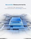 RENPHO Bascula de Baño Digital Grasa Corporal, Balanza Bluetooth Inteligente con App, Bascula Electrónica Analógica Monitore con Análisis Corporal, 13 Medicióne de Peso IMC Visceral e Muscular, Elis 1 - 3