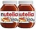 Nutella Chocolate Spread, Hazelnut, for Pancakes, Porridge, Muffins and Party Food, Unique Recipe, Smooth Texture and an Unmistakable Taste, 2 x 950g Jar - 1