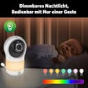 LeapFrog LF1911 Smart WiFi Baby Monitor with Video in FHD 1080P, Free App with Motion and Noise Detection, Color Night Vision, Privacy Mode, Remote Control of Rotation-Tilt Zoom - 6