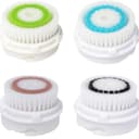 Ersatzbürstenköpfe kompatibel mit Clariso-nic Mia 1/2, Aria, Plus, Smart Profile – Sensitive & Deep Pore Gesichtsreinigungsbürsten – 4 Stück Nylon-Bürstenkopf für sanfte und porentiefe Reinigung - 1