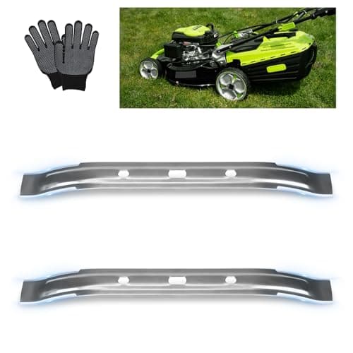 2 Stück Mähmesser Mähroboter Messer 28cm Ersatzmesser Messerklingen Kompatibel mit Stihl iMow Mähroboter RMI Viking MI 632 632 P 632 C 632 PC Rasentrimmer Rasenroboter Messer Rasenmähermesser