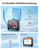 AZDOME Dashcam Auto Vorne Hinten 4K/2,5K GPS WiFi Dash Cam Auto mit Starvis, 64GB SD Karte, Auto Kamera, Parküberwachung, Super Nachtsicht, WDR, 170° Weitwinkel, G-Sensor, Loop-Aufnahme, GS63H Pro - 6