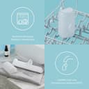 Panasonic Serie 600 Irrigatore Orale a Ultrasuoni EW-DJ67-W303, Idropulsore dentale, 200ml, IPX7, 2 Ugelli a Ultrasuoni, 1 Ugello Ortodontico e 1 Ugello per Pulire la Lingua, 5 Livelli di Pressione - 7