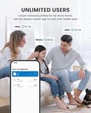 RENPHO Scale for Body Weight and BMI, Large VA Screen Body Fat Scale, Accurate Weighing Scale Digital Bathroom Bluetooth Scale, 13 Body Composition Analyzer with Smart App for Fitness Track, Elis 1 - 5