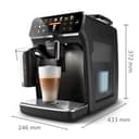 Philips Kaffeevollautomat der Serie 5400 – Espressomaschine für 12 Getränke, schnell reinigendes LatteGo System, intuitives TFT-Display, anpassbare Kaffeeeinstellungen (EP5441/50) - 8