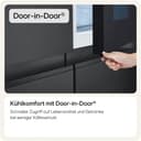 LG GMV860EPDE SLIM Multi- Door Kühl/-Gefrierkombination | InstaView | 530 L | Total No Frost | Slim Fit - nur 83,5 cm breit | Schwarz - 7