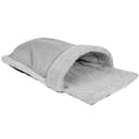 proudpet Cat Pouch Bed Cosy Grey Fleece Pet Igloo Hideaway - 2