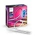 Philips Hue Play, Lightstrip Gradiend per Pc, 32-34", Hue Bridge Incluso, 23W - 1
