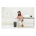 Fellowes Paper Shredder for Home Office Use - 10 Sheet Cross Cut Shredder for Home and Office Use - Deskside Shredder with 22 Litre Bin - Powershred 60Cs - High Security P4 - Black - 7