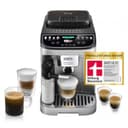 De’Longhi Magnifica Evo Next - Perfetto Kaffeevollautomat mit LatteCrema-Milchaufschäumer, 13 One-Touch-Getränke, Coffee- und Cappuccino Kaffeemaschine, farbiges Touch-Display, Titan (ECAM312.80.SB) - 1