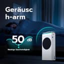 Mcbazel Xbox Serie S Lüfter Staubschutzhaube mit 7 RGB Lichteffekten, Unterstützung 4000/4300/4500 RPM/USB Datentransfer/Ladeanschluss/RGB Dual Cooler für Xbox Serie S - Weiß - 8