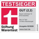 Bosch Akku-Staubsauger Unlimited 10 BTS1042WAC, Testsieger, kabellos, MicroClean Technology, TFT Display, HEPA-Filtersystem, 10 Jahre Motorgarantie, 2x 4 Ah Akku, LED-Licht, Schnellladegerät, weiß - 2