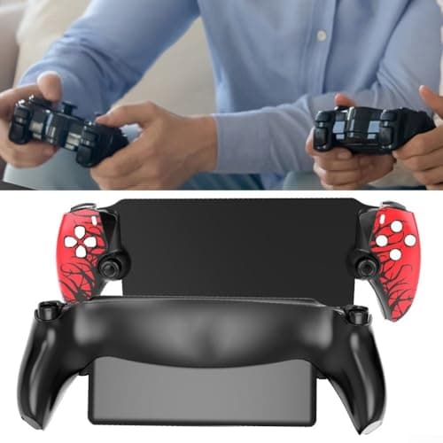 Sleek Faceplates and Housing for Playstation Portal Elevate Your Gaming Experience with Stylish Design (Red)