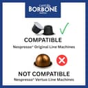 Caffè Borbone Respresso, Gold Coffee Blend - 100 Capsules - Compatible with Nespresso Coffee Machines for Domestic Use - 3
