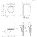 AEG 6000 Series Washing Machine 8kg LFR61844B, ProSense, TimeSave, Extra-Quick, Freestanding Washing Machine, 8kg Load, 1400rpm Spin, Inverter Motor+, Energy Rating A, White - 3