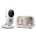 Motorola Baby MBP667 Connect - Wi-Fi monitor video con schermo LCD a colori da 2.8", modo eco e rileva rumori, movimento e temperatura, Bianco, 1 Unità (Confezione da 1) - 2