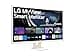 LG 32SR50F Smart Monitor 32" Full HD LED IPS, 1920x1080, Audio Stereo 10W, 2x HDMI, 1x USB, WiFi, Miracast, AirPlay, Bianco - 2