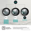 Hisense WD3S1043BW3 - Lavadora Secadora 2 en 1 con Vapor,Clase D/A, Carga Frontal 10.5 kg Lavado, Secadora 6 kg, Conectividad WiFi, Programación Asistida, Monitor de Consumo, Serie 3S, Blanco - 9