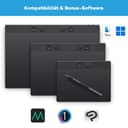 Wacom Intuos Pro Medium – Innovatives Grafiktablett inkl. Wacom Pro Pen 3, kompakt & leicht – Vielseitige Wahl als Zeichentablett für Illustratoren, Designer & Bildbearbeiter - 6