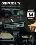 Donner DED-200 Electric Drum Set With Drum Throne/Maple Stick/Earphone/Audio Cable - 3