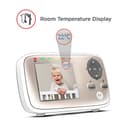 Motorola Baby MBP667 Connect - Wi-Fi monitor video con schermo LCD a colori da 2.8", modo eco e rileva rumori, movimento e temperatura, Bianco, 1 Unità (Confezione da 1) - 3