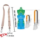 Pelle PU Borsa Tracolla In Pelle PU Cinghia Da Tasca Tracolla Per Cambiare Tracolla Per Borse Donna Ampio Colorato PP-LT-0005-013 - 3