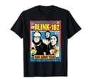 Comic Oficial de Blink-182 One More Time Camiseta, Hombre, Negro, XL - 1
