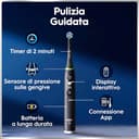 Oral-B iO6 Spazzolino Elettrico | Nero | 2 Testine di Ricambio | Batteria a Lunga Durata | Custodia da Viaggio Premium | Astuccio Magnetico | Porta Testine | Edizione Regalo - 3