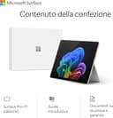 Microsoft Surface Pro 5G Copilot+ PC, 13” OLED Touchscreen, Snapdragon X Plus, 16GB RAM, 256GB SSD, 5G Modello 11esima Edizione, Platino - 13
