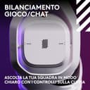 Logitech G Astro A50, cuffia con microfono gaming wireless LIGHTSPEED + base (Gen 5), PRO-G GRAPHENE, passaggio fra 3 sistemi, USB-C per Xbox, PS5, PC/Mac,Nintendo Switch, Switch 2, Bluetooth - Bianco - 11