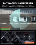 VANTRUE E360 ACE 5.2K Panorama+1440P Dashcam mit Dual STARVIS 2 HDR Nachtsicht, 3 Kanal 360° Dash Cam inkl. Tragehalterung zum Handheld, Sprachgesteuerte Auto Kamera, App, 1.54″ Touchscreen, Parkmodus - 7