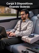 UGREEN Nexode Power Bank 20000mAh 130W, Cargador Portátil con 2 USB C y 1 Tipo A Batería Externa con Pantalla, Compatible con MacBook iPad, iPhone 17 Pro MAX Air 16 15, Galaxy S24 Ultra, Gris - 5