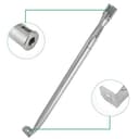 WELL GRILL Flavorizer - Set di 4 barre e tubi bruciatori per Napoleon Legend LEX 485 605 730 Series, Mirage, Prestige 500, Rogue 365, in acciaio inox, per barbecue a gas - 5