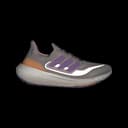 adidas Ultraboost Light, Scarpe da Ginnastica Donna, Grigio Violet Fusion Acid Orange, 41 1/3 EU - 3