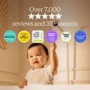 Nanit Sistema Smart Baby Monitor con supporto da pavimento, video cristallino, notifiche in tempo reale, insight del sonno, schermo da 8 pollici, integrazione app e display da 8 pollici - 6