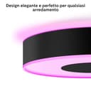 Philips Hue White and Color Ambiance Infuse, Plafoniera Smart, Grande, Lampada Smart con Bluetooth, 52.5 W, Lampada da Soffitto con App, Nera - 3