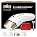 Braun IPL Silk Expert Pro 5, At Home Hair Removal, Alternative For Laser Hair Removal, Includes Pouch, Wide Head, 2 Precision Heads And Venus Razor, Gift For Women, White/Gold, PL5387 - 1