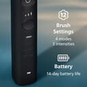 Philips Sonicare DiamondClean 9000 Electric Toothbrush, Sonic Toothbrush with App, Pressure Sensor, 4 Brushing Modes, 3 Intensity Levels, Charging Glass, Black & Rosegold, Dual Pack, Model HX9914/57 - 7