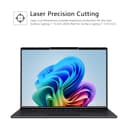 Protector de pantalla de vidrio templado MEGOO para Microsoft Surface Laptop 7 (2024, 15 pulgadas) - Resistente a rayones, fácil instalación, alta claridad - 2