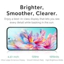 HONOR X6c,Unlocked Mobile Phones, 6.61-Inch 120Hz Eye Comfort Display,6+128GB,5300 mAh Long-lasting Battery,50 MP AI Ultra-Clear Camera,Extreme Drop&Water Resistance,Android 15,Ocean Cyan - 10