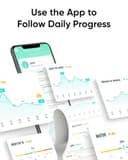 eufy Weighing Scales for Body Weight, Digital Bathroom Scales with Bluetooth, Body Fat Scales, 12 Measurements, Weight/Body Fat/BMI, Fitness Body Composition Analysis, Black, lbs/kg, Scale A1 -White - 6