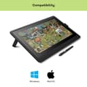 Wacom Cintiq 16 Creative Pen Display for On Screen Sketching, Illustrating and Drawing with 1920 x 1080 Full HD Display, Vibrant Color and Unbelievable Pen Precision, Compatible with Windows and Mac - 6