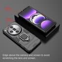 ESTH® Case for Oppo Find X7 Ultra [360° Rotating Stand] [Military Grade Anti-Fall Protection] Cover Compatible with Magnetic Car Mount, Black - 4