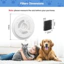 5 Stück Katzenbrunnen Filter 3.0, Ersatzfilter kompatibel mit Everweet Solo SE/Solo 2/3 Pro/3/2s Hunde Wasserfontänen, Vierfaches Filtration Haustier Wasser-Brunnen-Filter - 6