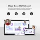NearHub Board S65 Smart Whiteboard 4K Multi-Touch 8GB+128GB, trabajo híbrido con cámara/micrófono/altavoz, lienzo de colaboración, colaborar y almacenamiento en la nube, con soporte de pared - 7